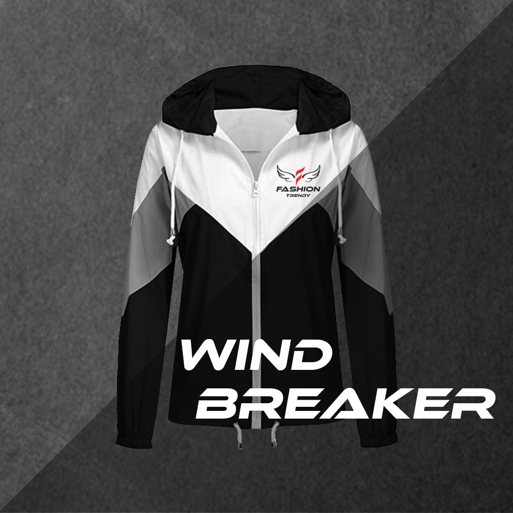 Wind Breaker ,Women Wear , Fashion Wear , Fashion Trendy
