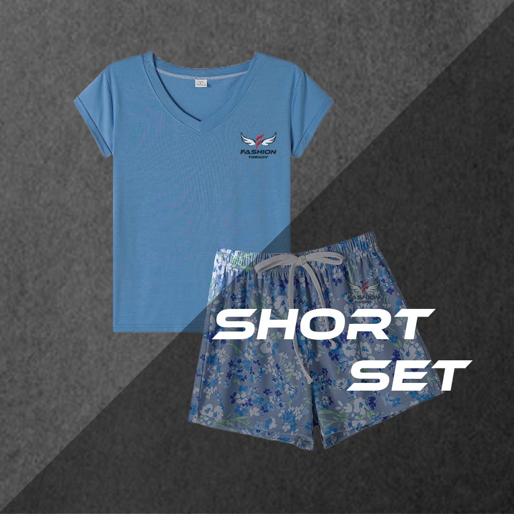 Short Set ,Women Wear , Fashion Wear , Fashion Trendy