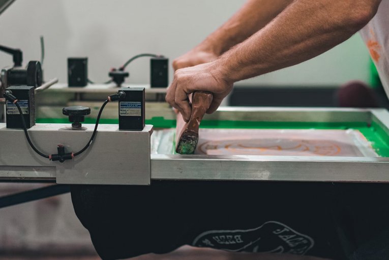 Screen Printing , with Fashion Trendy